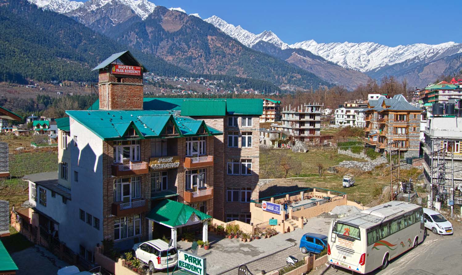 Hotel Park Residency Manali, One of the best property of Manali with 3 ...